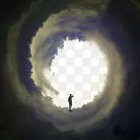 森林旋涡背景-空若网 森林旋涡背景-空若网