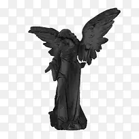 带翅膀的女孩雕像-空若网 带翅膀的女孩雕像-空若网