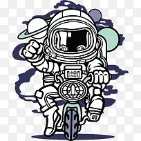 卡通科技机器人装饰手绘装饰-空若网 卡通科技机器人装饰手绘装饰-空若网