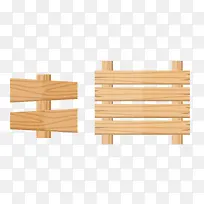 矢量木质扁平化指示牌-空若网 矢量木质扁平化指示牌-空若网