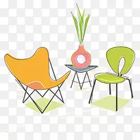 时尚卡通桌椅-空若网 时尚卡通桌椅-空若网