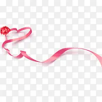214情人节爱心丝带装饰-空若网 214情人节爱心丝带装饰-空若网