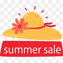 卡通草帽促销标签-空若网 卡通草帽促销标签-空若网