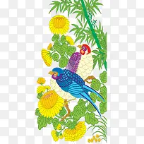 手绘小鸟-空若网 手绘小鸟-空若网