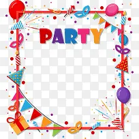 矢量彩色生日元素-空若网 矢量彩色生日元素-空若网