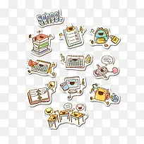 卡通小人-空若网 卡通小人-空若网