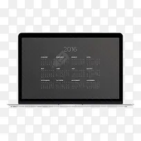 笔记本电脑极简设计-空若网 笔记本电脑极简设计-空若网