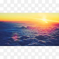 阳光彩色云层日出-空若网 阳光彩色云层日出-空若网