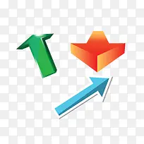 立体箭头矢量图-空若网 立体箭头矢量图-空若网