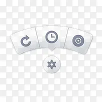 半透明音乐UI按钮-空若网 半透明音乐UI按钮-空若网