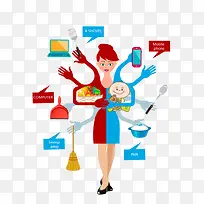 商务扁平化元素-空若网 商务扁平化元素-空若网