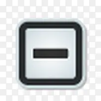 减少按钮图标-空若网 减少按钮图标-空若网