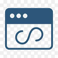 浅蓝色微信小程序图标-空若网 浅蓝色微信小程序图标-空若网