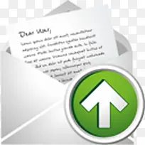 上传新邮件图标-空若网 上传新邮件图标-空若网