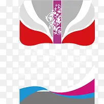 脸谱海报矢量图-空若网 脸谱海报矢量图-空若网