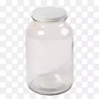盖子食品储存罐玻璃石匠罐-空若网 盖子食品储存罐玻璃石匠罐-空若网