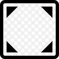 架方形符号三角形角图标-空若网 架方形符号三角形角图标-空若网