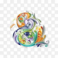 衍纸图案-空若网 衍纸图案-空若网