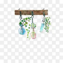 植物玻璃花瓶悬挂-空若网 植物玻璃花瓶悬挂-空若网