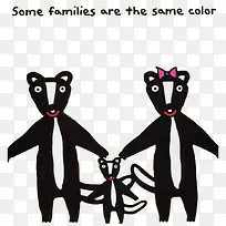 family卡通动物素材-空若网 family卡通动物素材-空若网