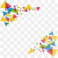 三角形彩色花纹-空若网 三角形彩色花纹-空若网