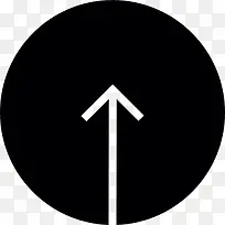 箭在一个圆形按钮图标-空若网 箭在一个圆形按钮图标-空若网