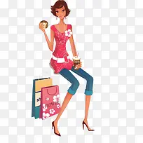 时尚女郎果汁面包-空若网 时尚女郎果汁面包-空若网