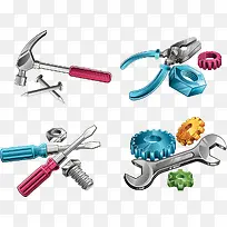 一组维修工具图案-空若网 一组维修工具图案-空若网