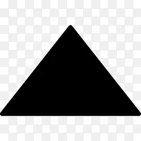 简单的三角形图标-空若网 简单的三角形图标-空若网