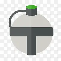 卡通扁平化水壶设计-空若网 卡通扁平化水壶设计-空若网