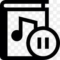 ��Ƶ����ͣ��ťͼ��-������