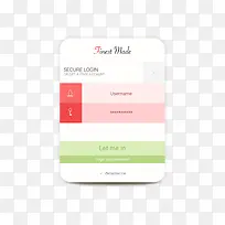 APP�û���¼����ui���PSDԴ�ļ�-������