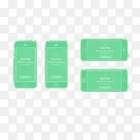 手机线框图-空若网 手机线框图-空若网