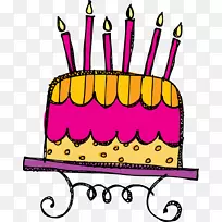 生日蛋糕剪贴画-可爱的框架-空若网 生日蛋糕剪贴画-可爱的框架-空若网