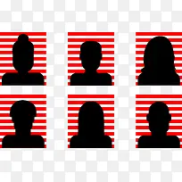 平面头像图标APP在线社交-空若网 平面头像图标APP在线社交-空若网