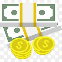 扁平化美元金币-空若网 扁平化美元金币-空若网