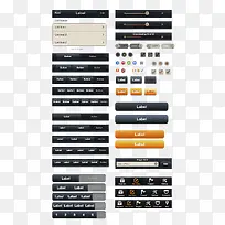 UI控件按钮搜索栏合集-空若网 UI控件按钮搜索栏合集-空若网