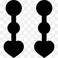 新娘的耳环图标-空若网 新娘的耳环图标-空若网