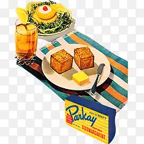 欧式野外野餐食物刀叉饮品-空若网 欧式野外野餐食物刀叉饮品-空若网