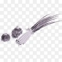 水墨画蔬菜-空若网 水墨画蔬菜-空若网