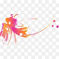 潮流墨迹花纹-空若网 潮流墨迹花纹-空若网