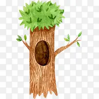 手绘树洞-空若网 手绘树洞-空若网