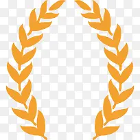 对称的手绘丰满谷穗-空若网 对称的手绘丰满谷穗-空若网