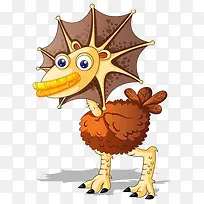 卡通鸵鸟素材-空若网 卡通鸵鸟素材-空若网