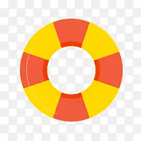 夏季多彩条纹游泳圈-空若网 夏季多彩条纹游泳圈-空若网