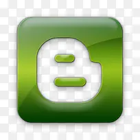 博客标志广场绿色果冻社交媒体-空若网 博客标志广场绿色果冻社交媒体-空若网