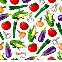 蔬菜底纹-空若网 蔬菜底纹-空若网