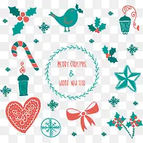 矢量圣诞节礼物背景-空若网 矢量圣诞节礼物背景-空若网