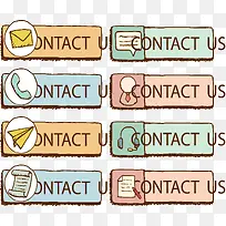 手绘界面设计按钮-空若网 手绘界面设计按钮-空若网