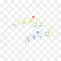 卡通手绘音符-空若网 卡通手绘音符-空若网